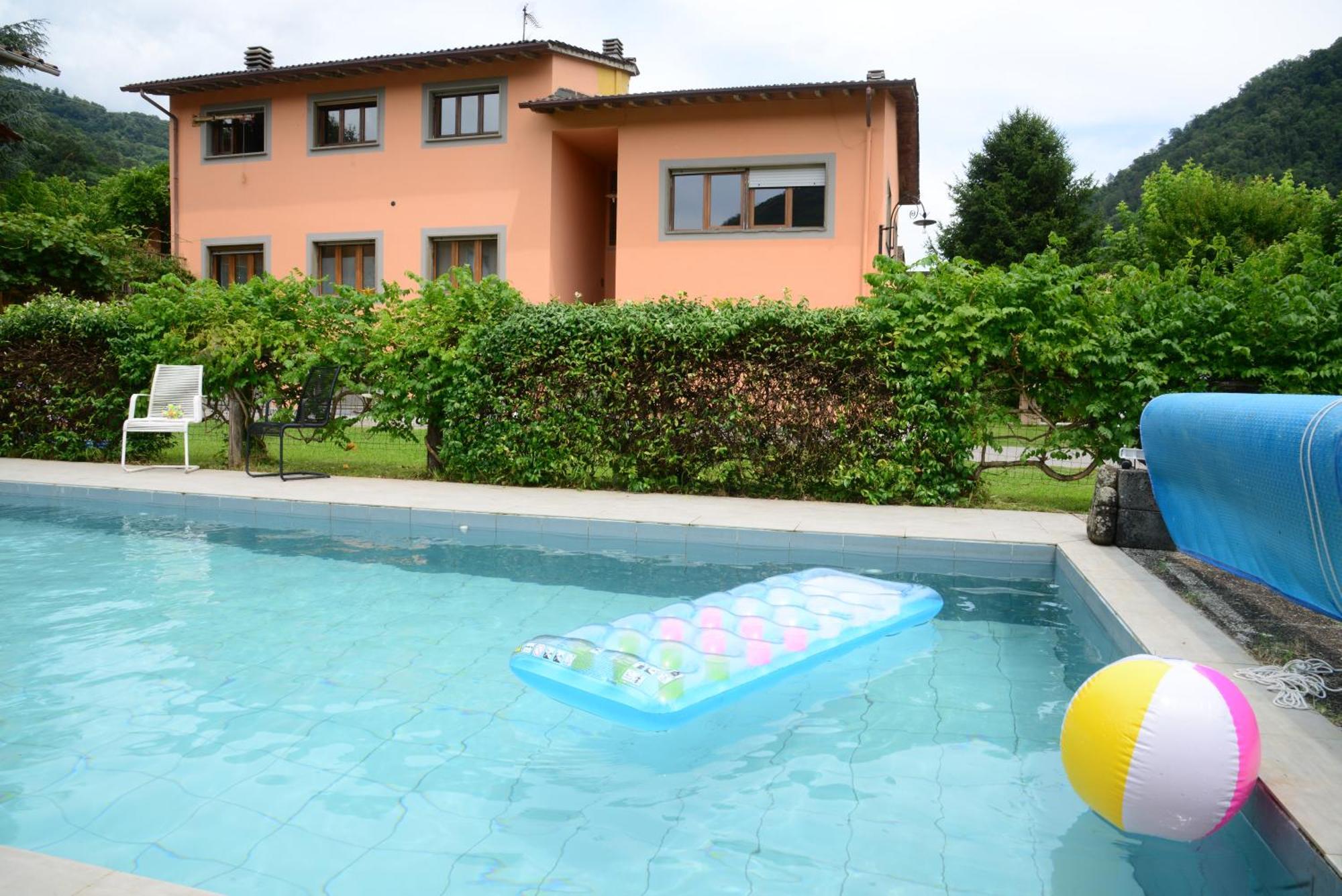 Casa Hydrangea Con Piscina E Giardino Villa Bagni di Lucca Exterior photo